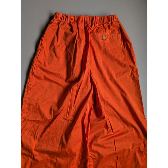 NWOT Anthropologie Maeve Slouchy Wide-Leg Trousers Size 0 Orange #8C452 - Picture 7 of 11